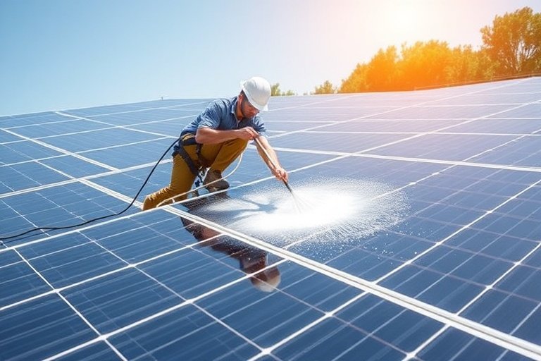 Solar Panel Cleaning